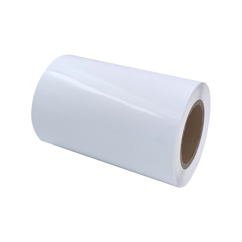 25um Bright White Aluminized PET Film Tyro Tenaces Paper Sticker 