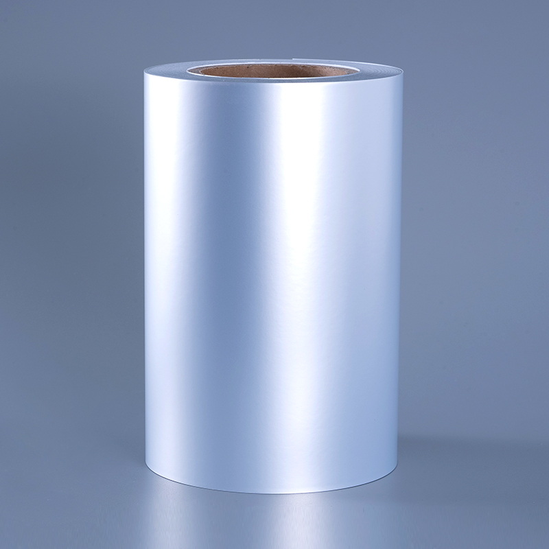 50mic Premium Matt Silver Polyester Film Self Adhesive Film with Solvent Acrylic Tenaces Sin repugnans et Summus Temperatus Repugnans