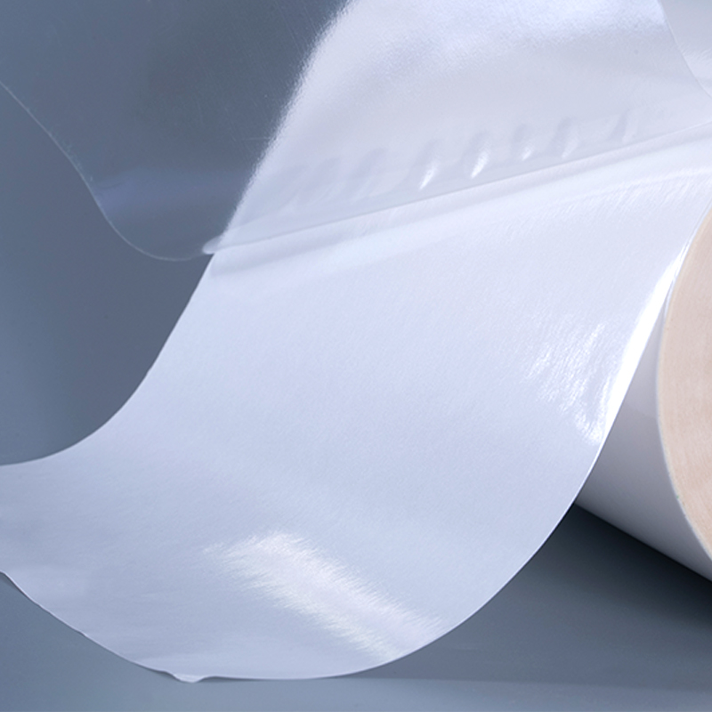 25mic Transparens DELICIUM Film Cum Removable Tenaces Serena Polyester Labels