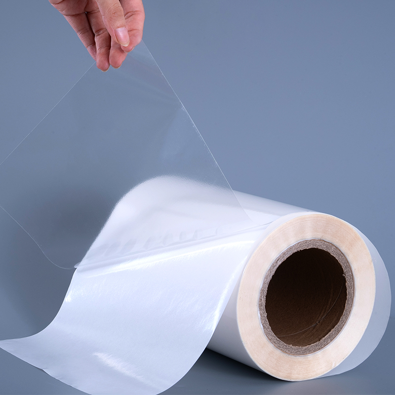 25mic Transparens DELICIUM Film Cum Removable Tenaces Serena Polyester Labels