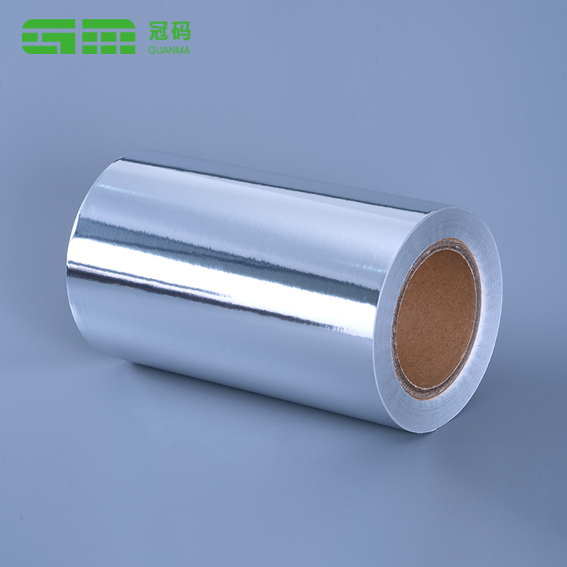 50mic Glossy Silver PP Self Tenaces Paper Jumbo Roll with Tyro Glue