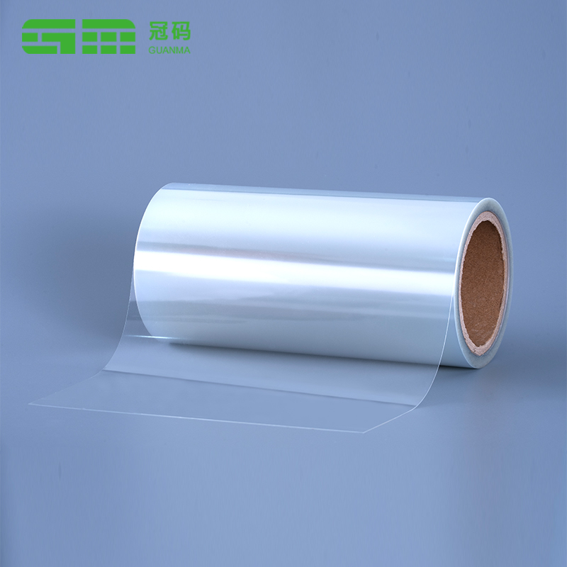 50mic Transparens Polypropylene Label Material Sui Tenaces PP Film cum Removabili Adhesive