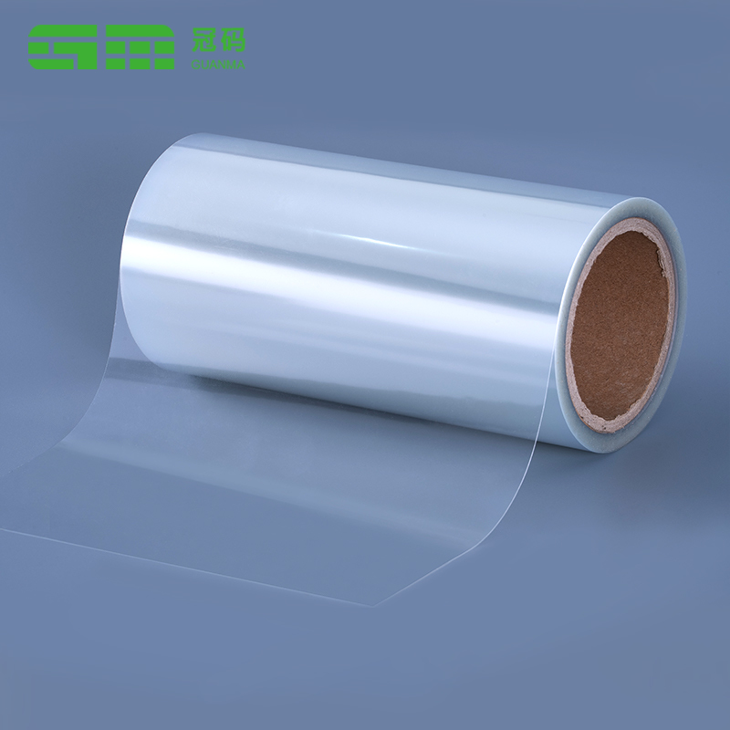 50mic Transparens Polypropylene Label Material Sui Tenaces PP Film cum Removabili Adhesive