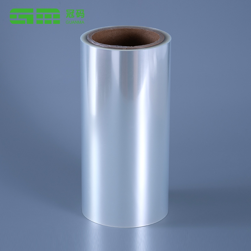 50mic Transparens Polypropylene Label Material Sui Tenaces PP Film cum Removabili Adhesive