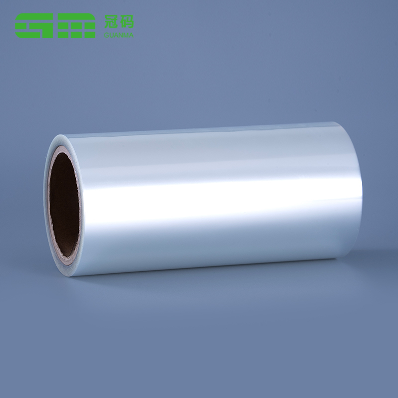 50mic Transparens Polypropylene Label Material Sui Tenaces PP Film cum Removabili Adhesive