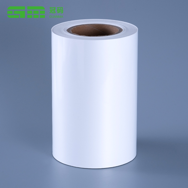 60mic Glossy White PP Self-tenaces Labels Paper Jumbo Roll with Removable tenaces