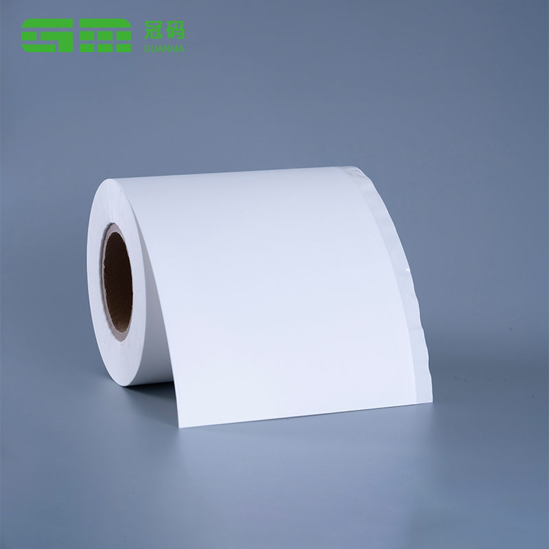 Matt White Synthetic Pp Paper Frozen Tenaces Food Packaging Label