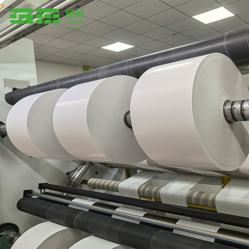 Matt White Synthetic Pp Paper Frozen Tenaces Food Packaging Label